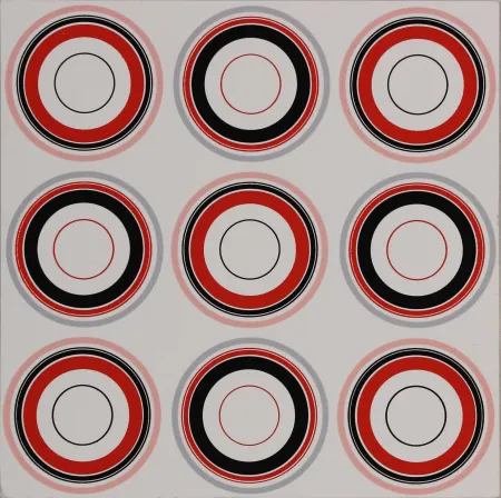 シルクスクリーン Asis - Cercles