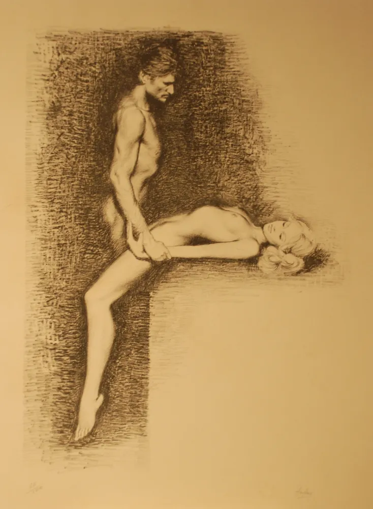 リトグラフ Aslan - Couple, ca.