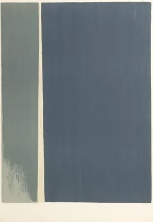 リトグラフ Asse - Sans titre, 1970