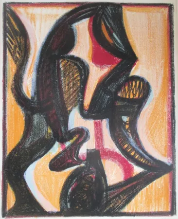 リトグラフ Atlan - Orient