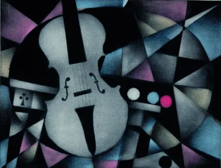 メゾチント彫法 Avati - Avec l'as de trefle