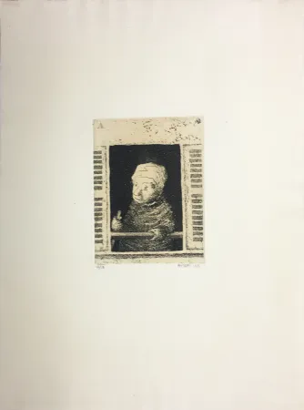 アクチアント Avati - Femme de ménage à la fenêtre (1951)