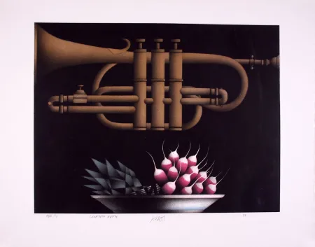 メゾチント彫法 Avati - Grandeur nature