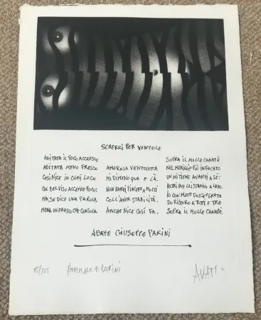 彫版 Avati - Hommage a Parini