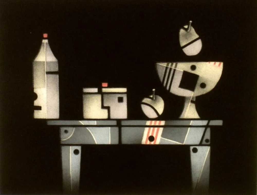 メゾチント彫法 Avati - La boite a bisquits