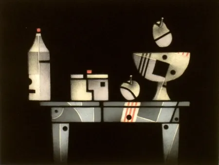 メゾチント彫法 Avati - La boite a bisquits