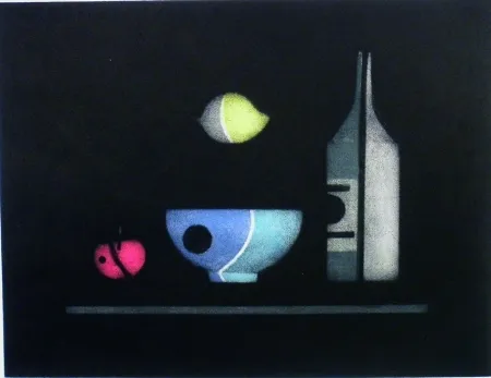 メゾチント彫法 Avati - L'api d'appius