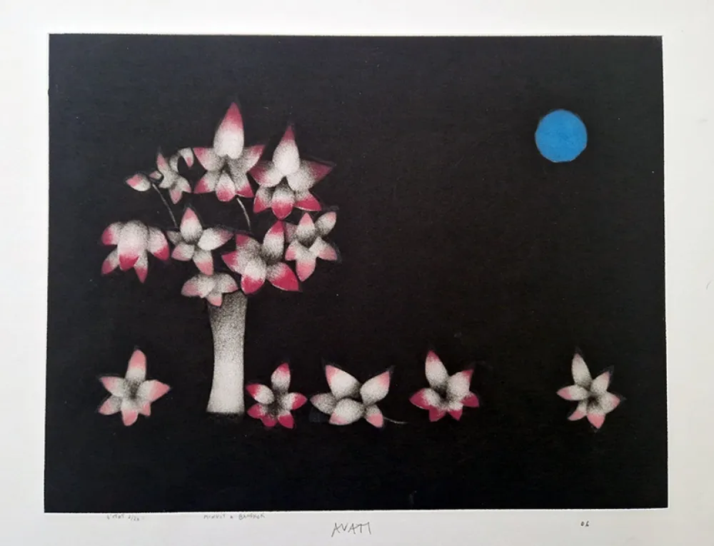 メゾチント彫法 Avati - Minuit a Bangkok