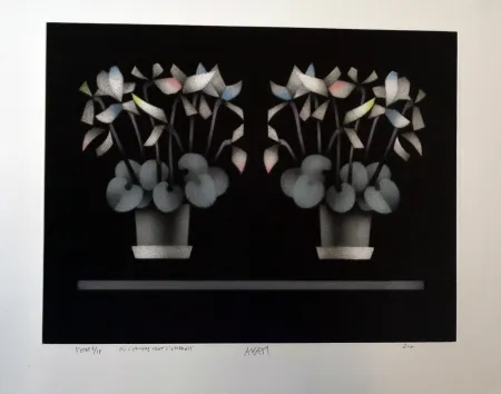 メゾチント彫法 Avati - Ou l'enverse vaut l'endroit