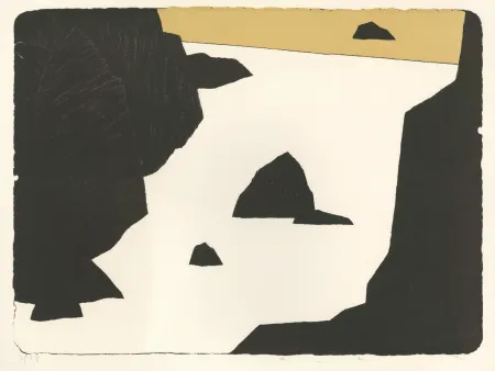 リトグラフ Avril - Bretagne - Ocre