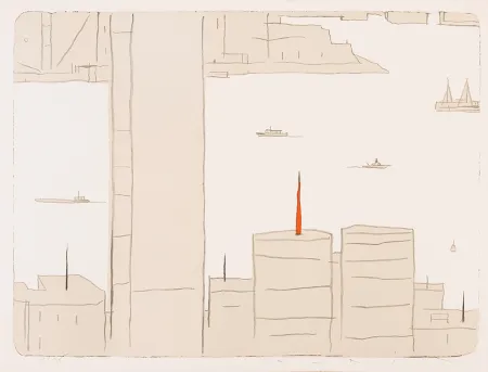 リトグラフ Avril - HK - Morning