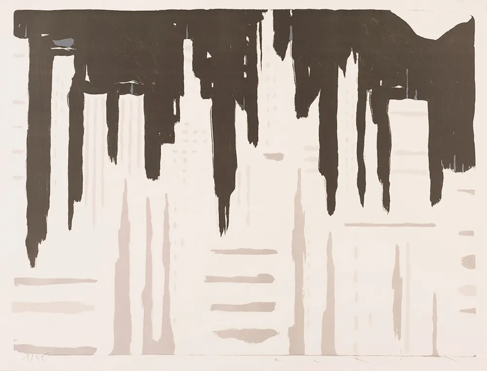 リトグラフ Avril - HK - Skyline