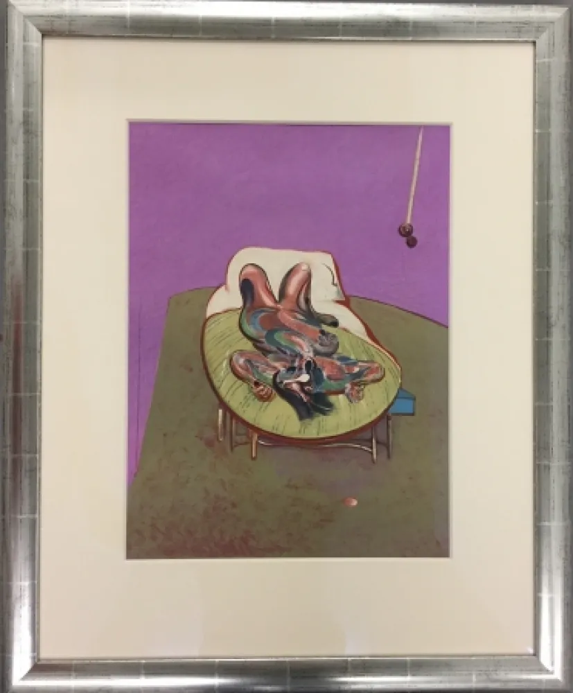 リトグラフ Bacon - Figure Lying