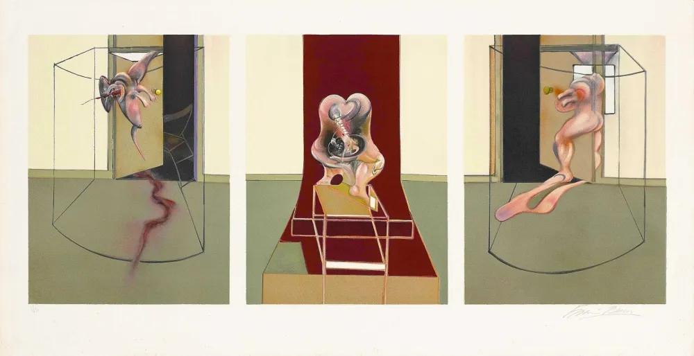 リトグラフ Bacon - Oresteia of Aeschylus