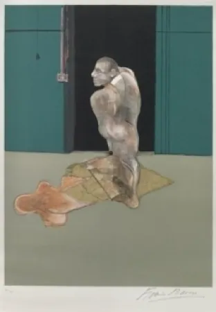 リトグラフ Bacon - Portrait of John Edwards 