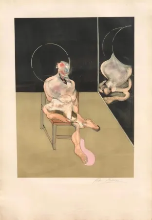 エッチング Bacon - Seated Figure