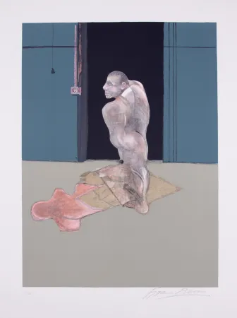 リトグラフ Bacon -  Study for a portrait of John Edwards