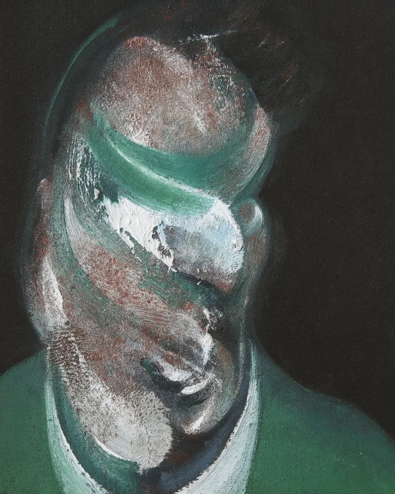 多数の Bacon - Study for Head of Lucian Freud