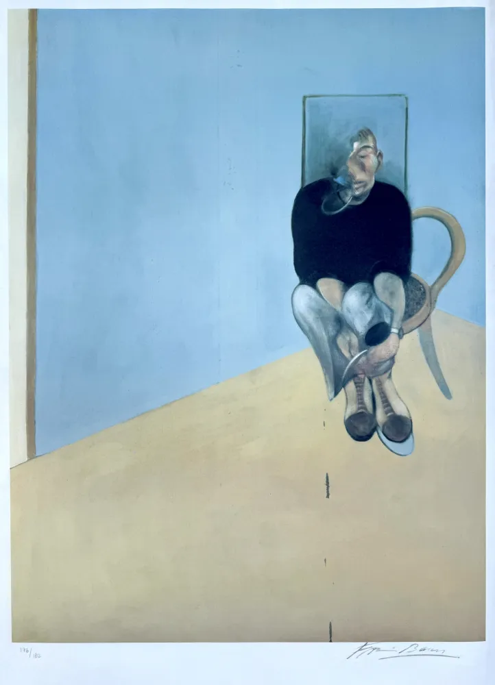 リトグラフ Bacon - Study for Selfportrait, 1984