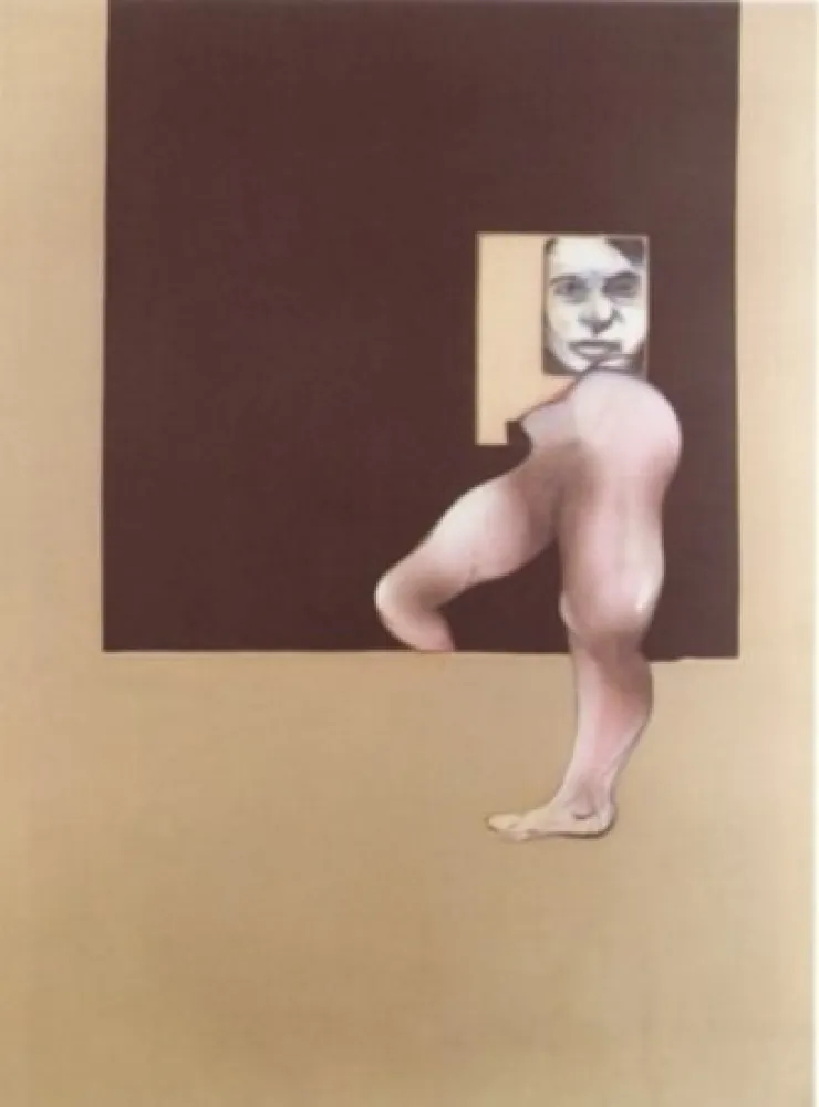 エッチングと　アクチアント Bacon - Tryptich 1991