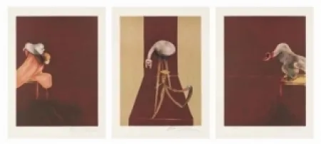 リトグラフ Bacon - Tryptique 