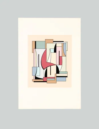 シルクスクリーン Badiali - Tavola n. 4