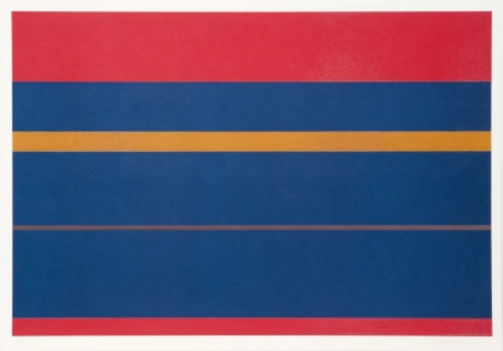 木版 Badur - Ohne Titel 1