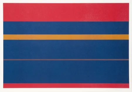 木版 Badur - Ohne Titel 1