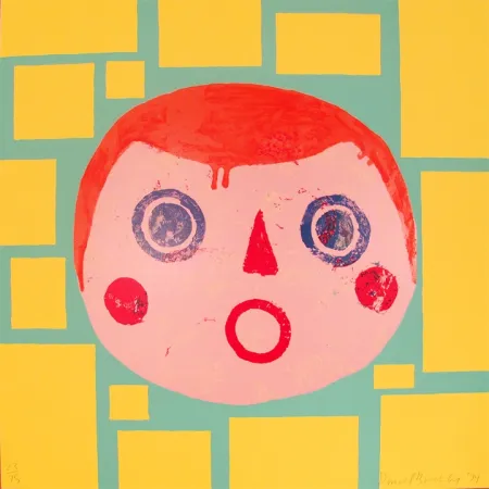 シルクスクリーン Baechler - Coney Island I 