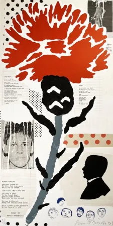 リトグラフ Baechler - Thistle