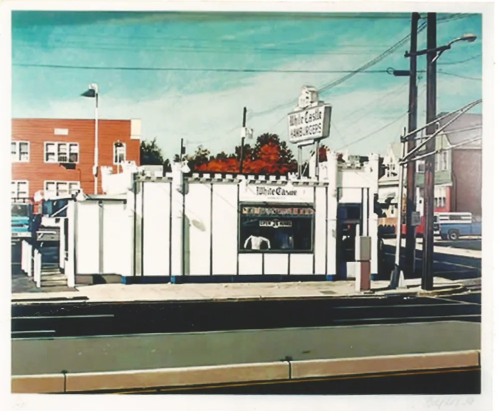 シルクスクリーン Baeder - White Castle