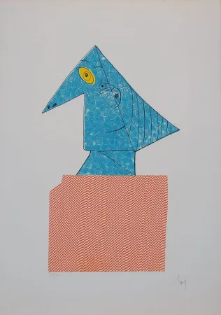 彫版 Baj - Baj chez Picasso 1