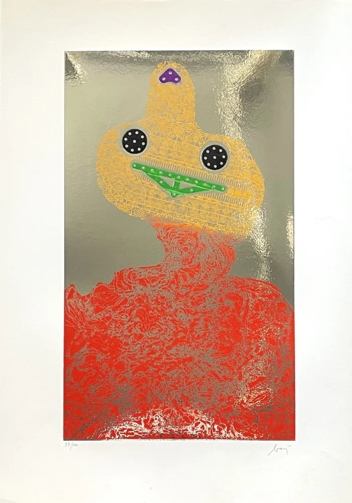 彫版 Baj - Baj chez Picasso 7