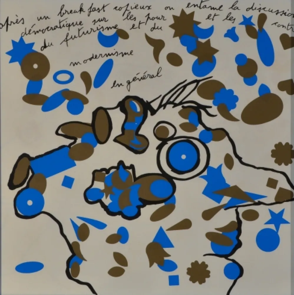 リトグラフ Baj - Breakfast