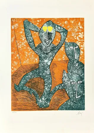 彫版 Baj - Chez Picasso 11