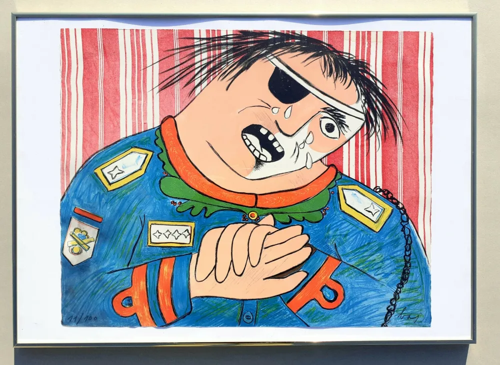 リトグラフ Baj - Dayan