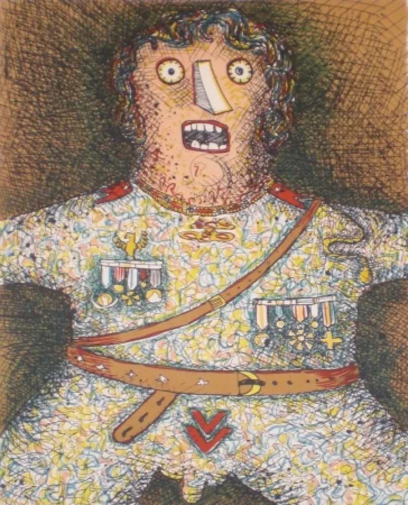 リトグラフ Baj - Du Soldat