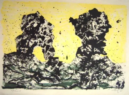 リトグラフ Baj -  Due Personnaggi