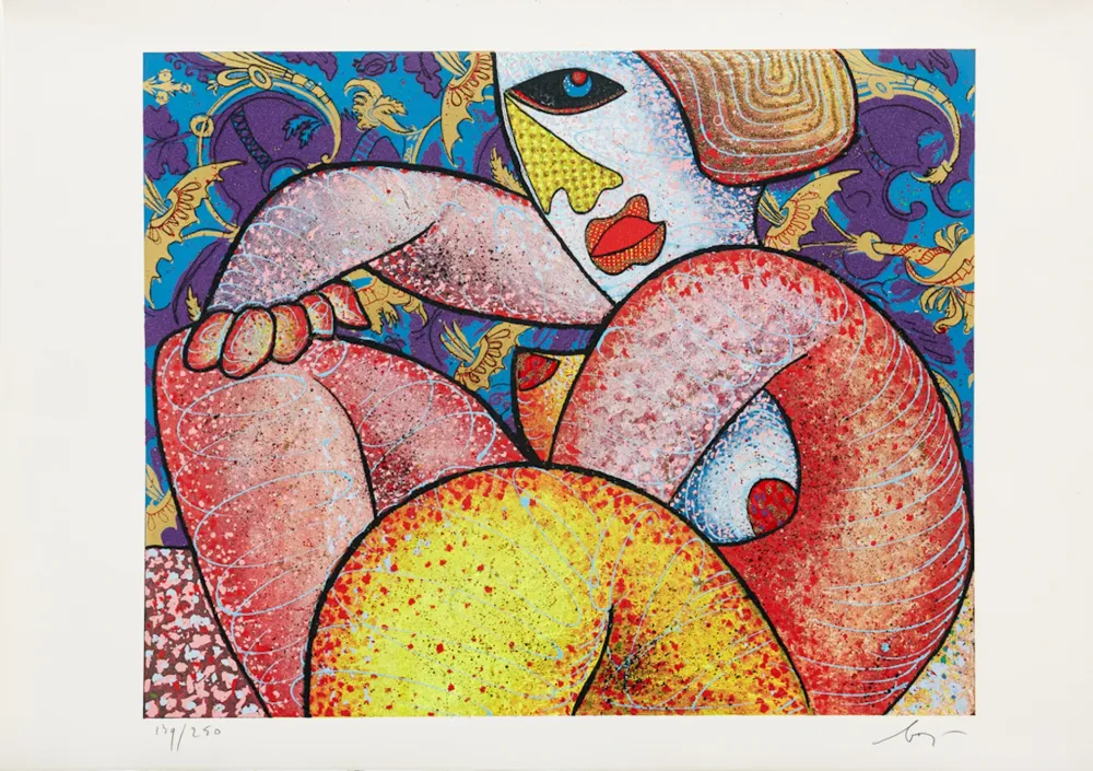 彫版 Baj - Enrico Baj (1924–2003) - Puttana d'altri tempi - Mixed media - 1973