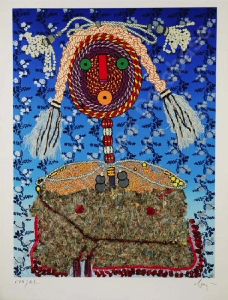 リトグラフ Baj - Ermengarda