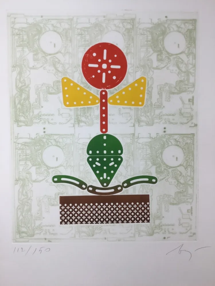 エッチング Baj - Fiore meccanico