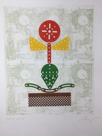 エッチング Baj - Fiore meccanico