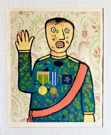 リトグラフ Baj - Generale