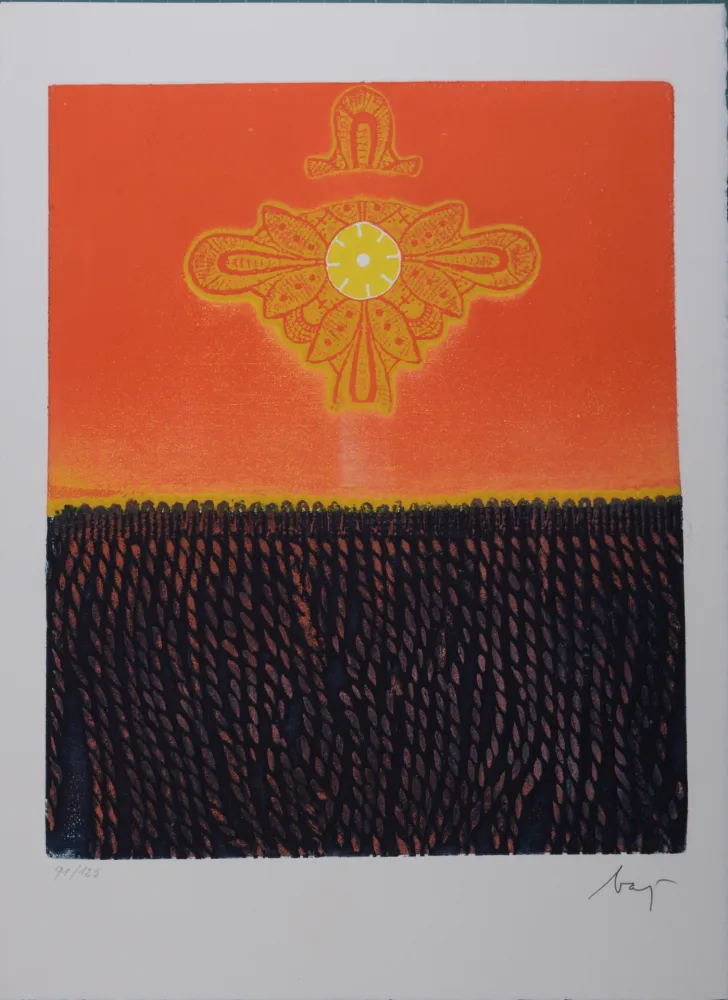 彫版 Baj - Hommage à Marcel Duchamp, 1971 - Hand-signed & numbered