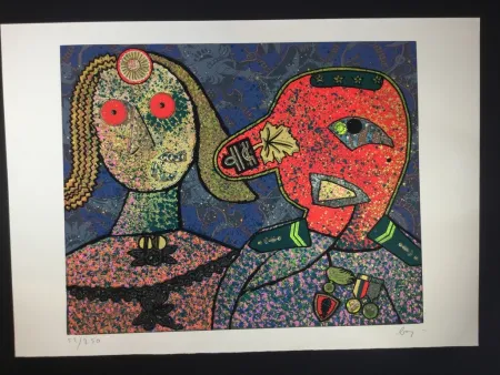 多数の Baj - Il Generale Amin Dada e una delle sue mogli