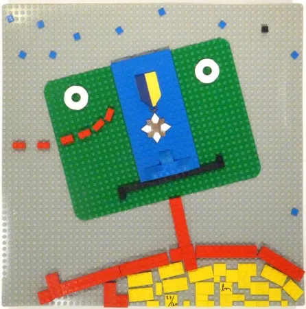 挿絵入り本 Baj - La Cravatte ne vaut pas une médaille