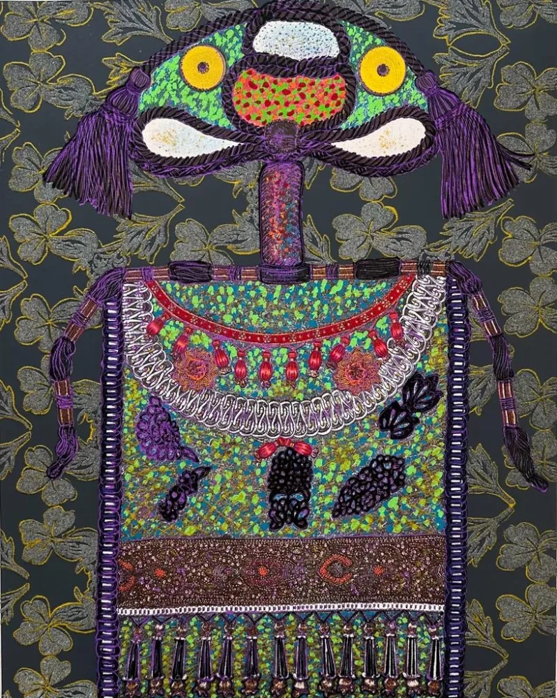 シルクスクリーン Baj - Lady Virginia Woolf