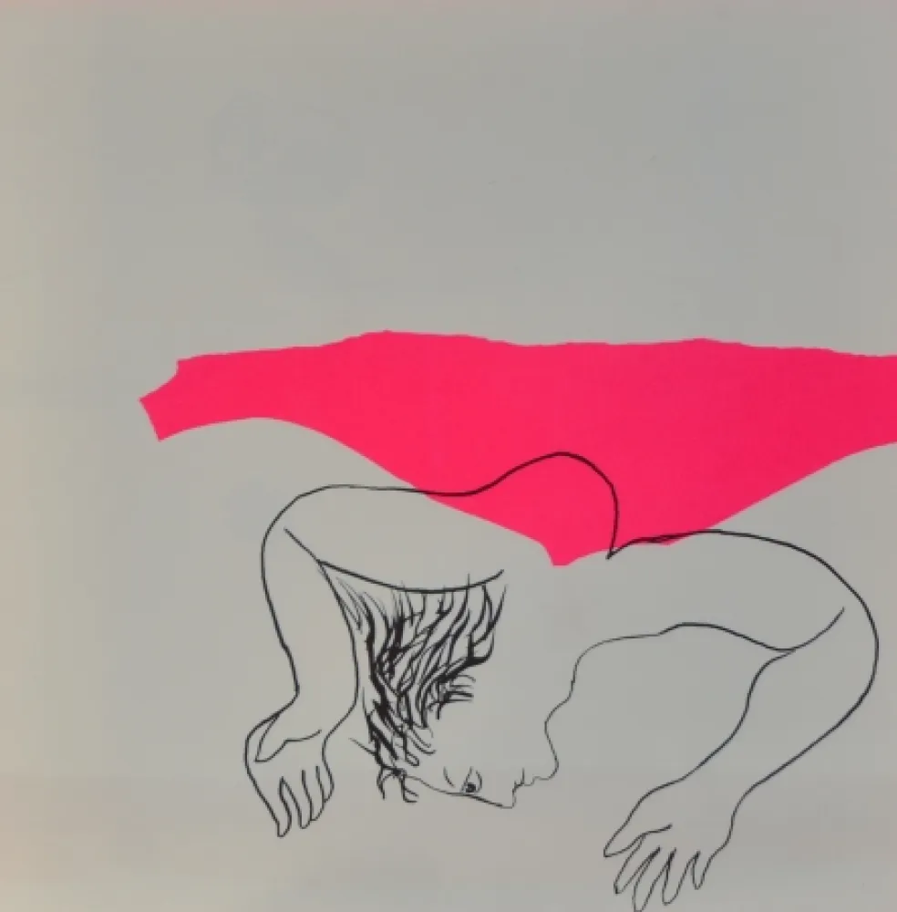 リトグラフ Baj - Les drogués