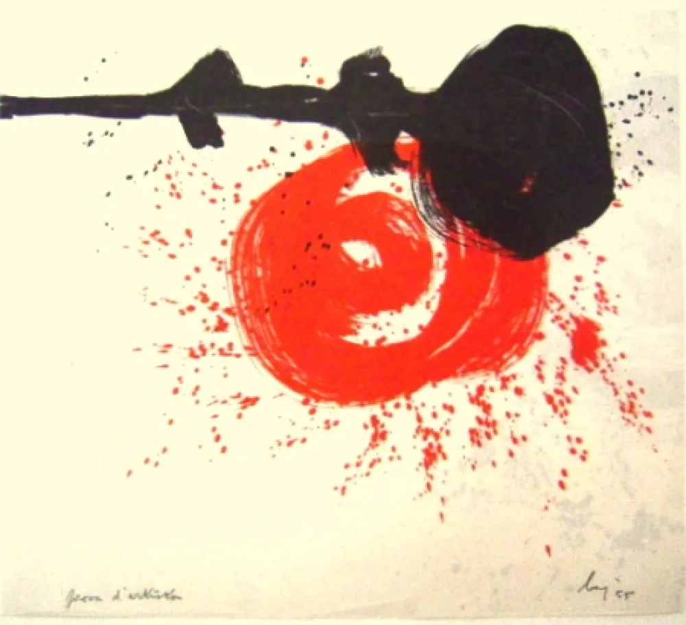 リトグラフ Baj - No title