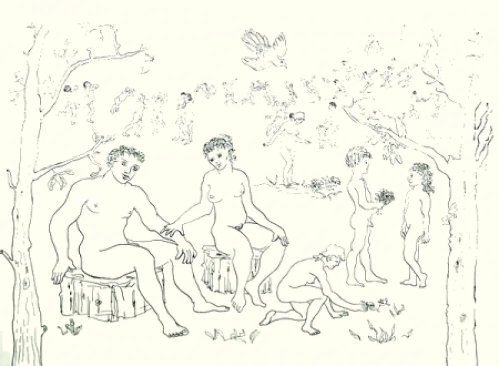 彫版 Baj - Paradiso perduto: il nuovo mondo